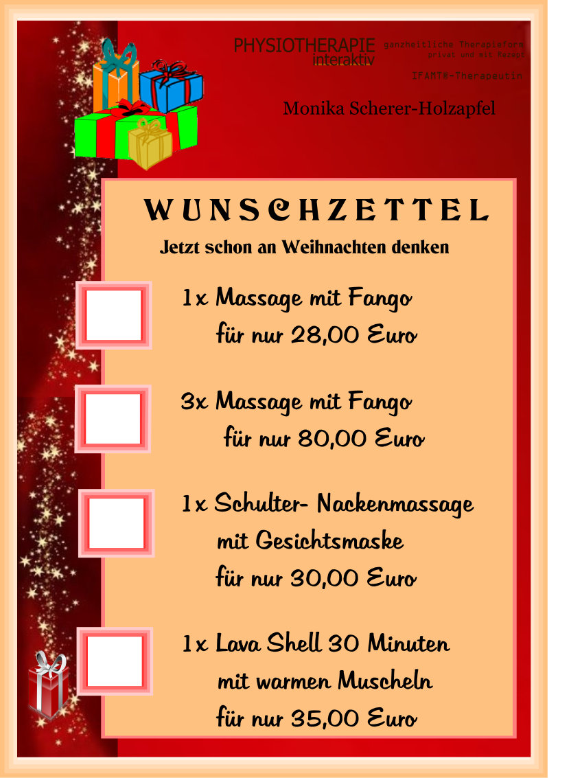 Weihnachtsangebot 2025